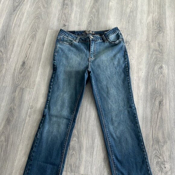 Buffalo David Bitton Women's Straight Leg Jeans - Blue - Picture 6 of 12